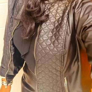 Cato Faux Leather Jacket XL & Pants L